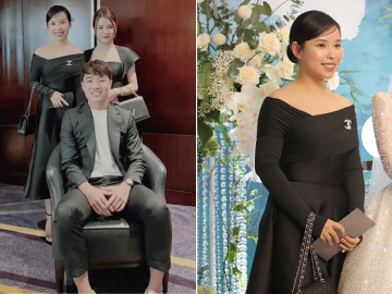 Viên Minh lần đầu lộ diện sau khi sinh con