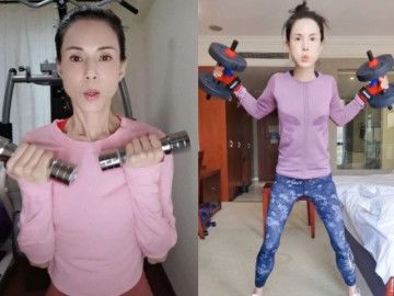 Lý Nhược Đồng U60 gầy trơ xương, nhìn xuống cổ mà hoảng, trông đầu gối cũng đáng sợ