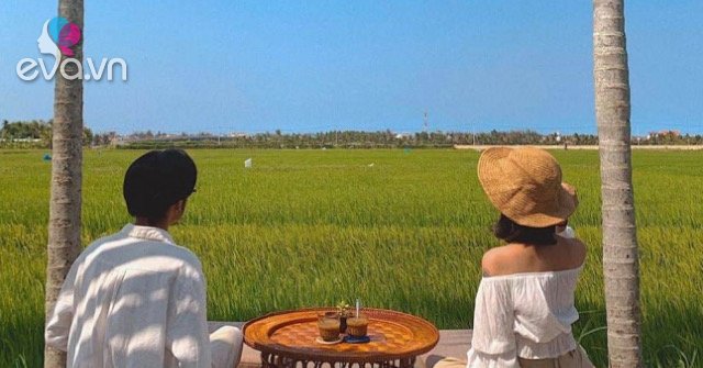 Hoi An has a good spot with a series of airy and poetic rice field cafes