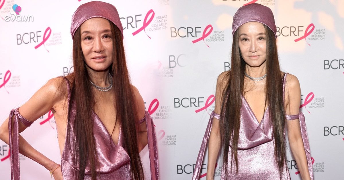 Wearing a dress with a slit to let her bust loose at the age of U80, why is Vera Wang still being praised