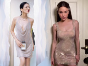 Thời trang - Đã nghỉ chơi, Lệ Quyên-Hà Hồ vẫn “mặc chung” một chiếc váy: Người bị chê kém duyên, người quyến rũ áp đảo