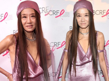 Mặc đầm xẻ ở tuổi U80, vì sao Vera Wang vẫn được khen hết lời