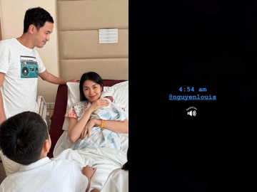 5 giờ sáng, Tăng Thanh Hà gọi chồng vào cùng nghe màn độc thoại của con trai út 