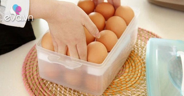 Storing eggs incorrectly increases the risk of Salmonella infection, which is the right way?