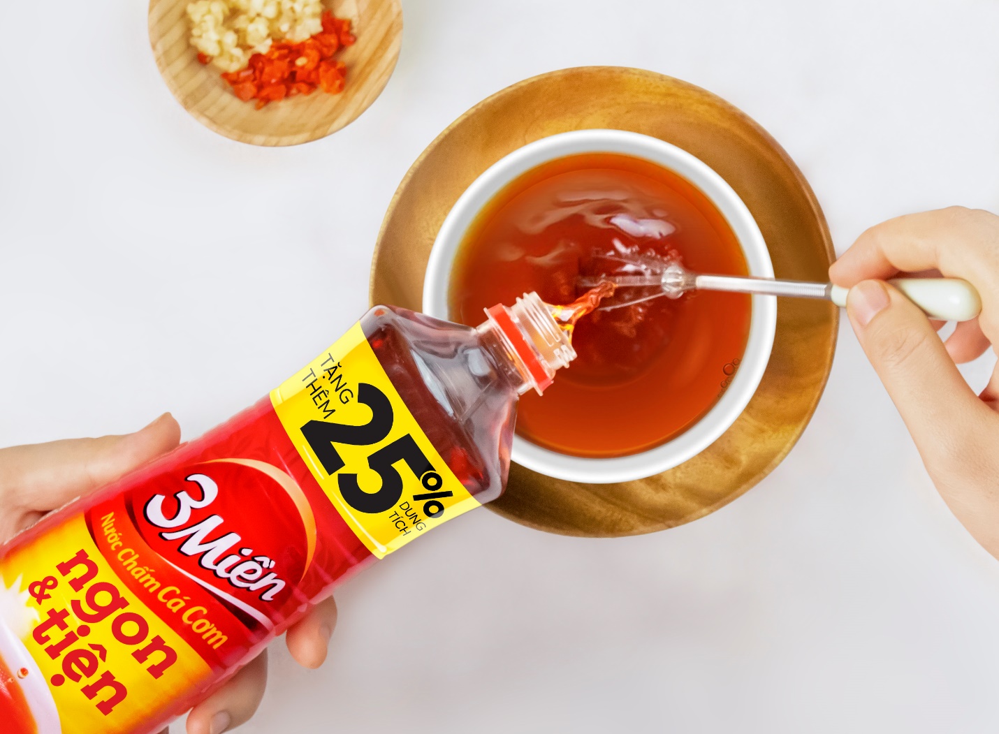 Giving away 25% more capacity, 3 Mien anchovy sauce is delicious and convenient to help you cook many dishes - 3