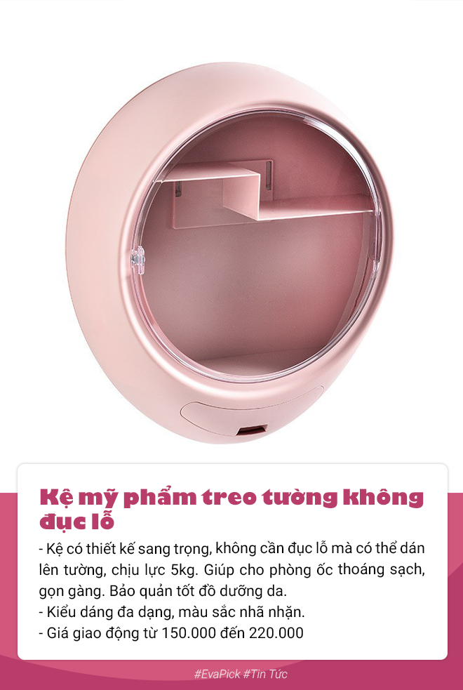 5 chiếc kệ đựng mỹ phẩm giá từ vài chục nghìn đến dưới 500.000 đồng hấp dẫn phái đẹp - 2