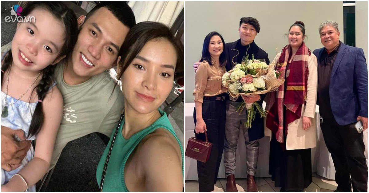 Vietnamese male stars are praised for their behavior with their own children