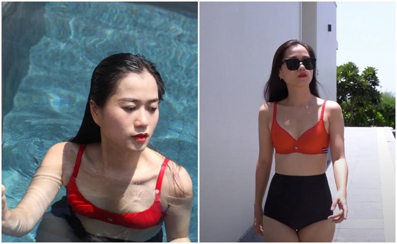 Lâm Vỹ Dạ gia nhập đường đua bikini, vóc dáng giờ nảy lửa không thua hội chị em cùng tuổi - 3