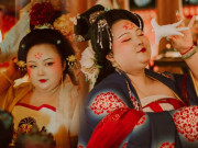 Phiên bản Dương Quý Phi ngoài đời nặng 100kg gây sốt mạng xã hội