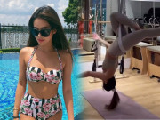 Làm đẹp - Con gái nhà siêu giàu vẫn tiết kiệm, tập gym ở nhà theo các clip miễn phí trên mạng