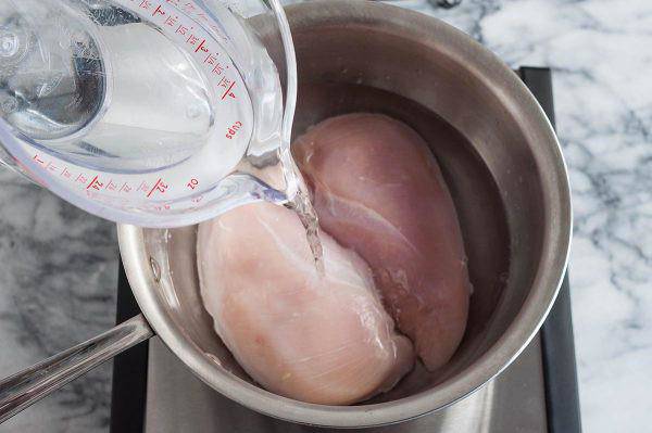 Add this home-made fruit, boiled chicken breast to lose weight is not dry and still delicious - 1