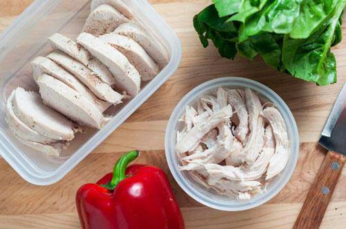 Add this home-made fruit, boiled chicken breast to lose weight is not dry and still delicious - 13