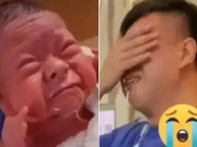 Bà bầu - Chờ vợ trước phòng sinh, y tá bế con ra, chồng vừa nhìn liền ôm mặt khóc