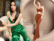 Thời trang - Quỳnh Nga đúng là có thù với quần bó chẽn, dáng đẹp cỡ nào cũng khó thoát cảnh phô phang