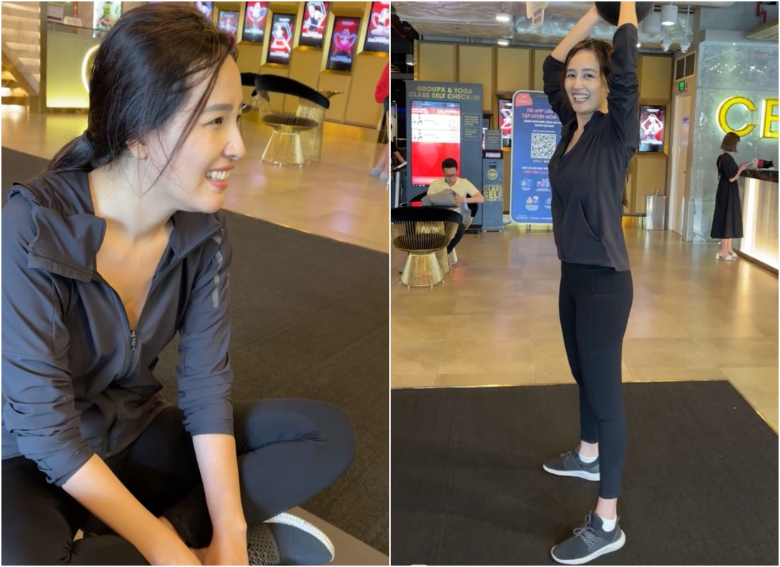 Only 18 months to return to the gym, Mai Phuong Thuy is sweaty because of 3 top fat burning exercises - 6