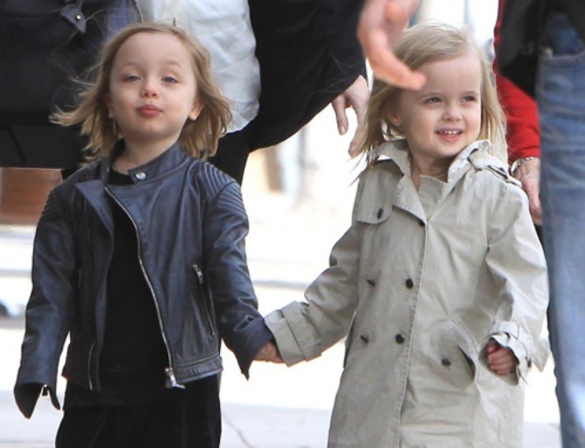 Angelina's twins: The older the youngest, the more handsome, the youngest is pretty, looks like a girl - 8