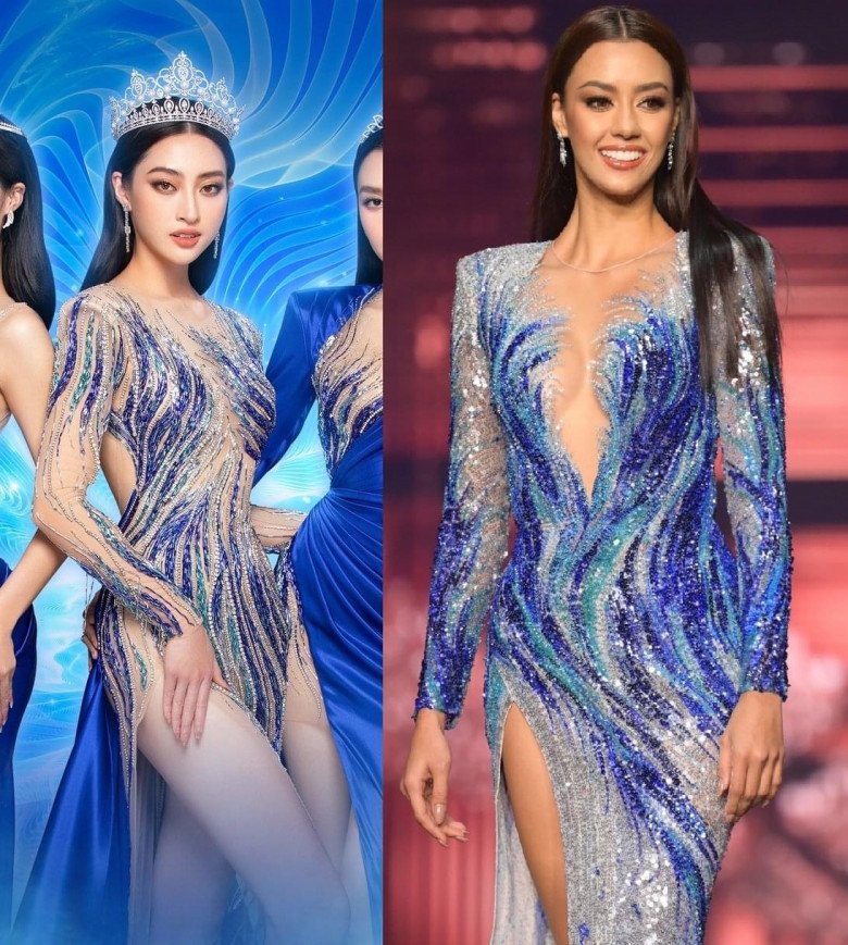 The queen who was called to wear a fake is the next Luong Thuy Linh - 3