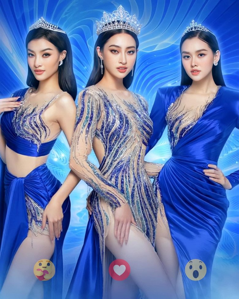 The queen who was called to wear a fake is the next Luong Thuy Linh - 1