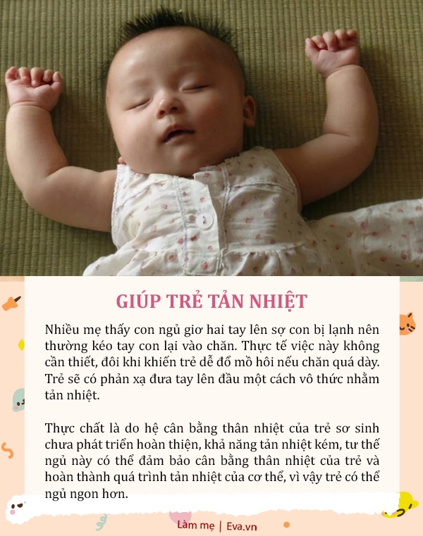 Sự thật thú vị trẻ sơ sinh ngủ tư thế “giơ tay đầu hàngamp;#34;, không phải ai cũng biết - 2