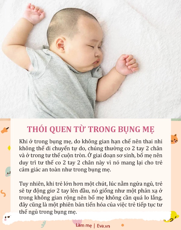 Sự thật thú vị trẻ sơ sinh ngủ tư thế “giơ tay đầu hàngamp;#34;, không phải ai cũng biết - 4