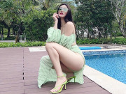 Làm đẹp - Có vòng 3 đẹp nhất Việt Nam, “đối thủ Ngọc Trinh” một thời diện váy vén cao hết cỡ khoe mông đào