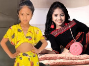 Thời trang - "Tiểu H’Hen Niê" dân tộc Pa Cô được hỗ trợ dùng túi hiệu, mặc váy cut-out trổ tài catwalk cực bốc