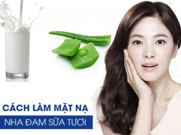 15 Công thức tự làm mặt nạ nha đam tại nhà giúp nàng dưỡng da hiệu quả