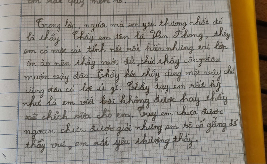 The essay describing the teacher of primary school students caused the online community to lose heartamp;#34;  for being too emotional - 1