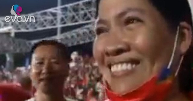 Portrait of the female giant Hai Phong announced to award hundreds of millions of dollars to the Vietnamese football team if they won the 31st SEA Games