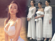 Thời trang - Phương Oanh: Bé hạt tiêu bên cạnh 2 Á hậu vẫn nổi bật nhờ chiêu diện bình dân