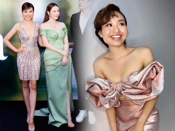 Con gái Lê Giang đứng cạnh Lý Nhã Kỳ khoe vẻ đẹp tự nhiên rực rỡ