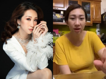 Nữ ca sĩ bị tố là tiểu tam đã sinh quý tử, nhóc tỳ 2 tuần tuổi mặc chật hết đồ