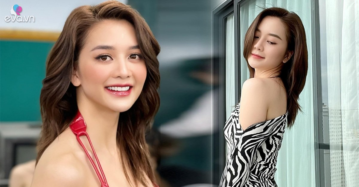 Thanh Hoa beauty works hard at the gym, wearing a variety of swimsuits to show off her flawless skin