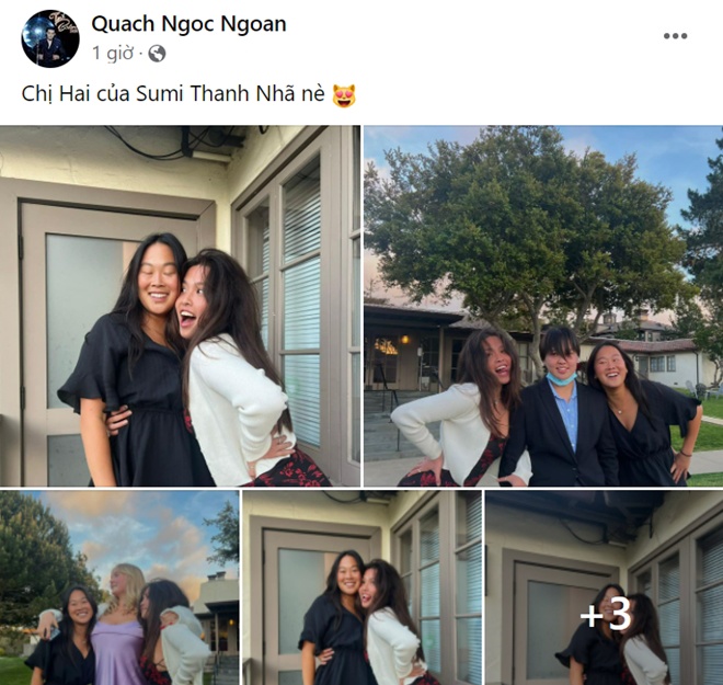 Quách Ngọc Ngoan khoe ảnh con gái lớn của Phượng Chanel lên mạng xã hội. 
