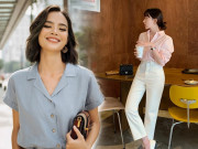 Thời trang - Để mặc đẹp suốt mùa hè, chị em U40 hãy sắm 2 kiểu áo, 3 mẫu quần này là chuẩn