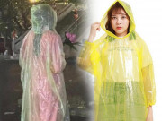 Thời trang - Sau Mai Phương Thúy, đến lượt Thùy Tiên được khen ngợi về trang phục lễ chùa dù phải mặc áo mưa