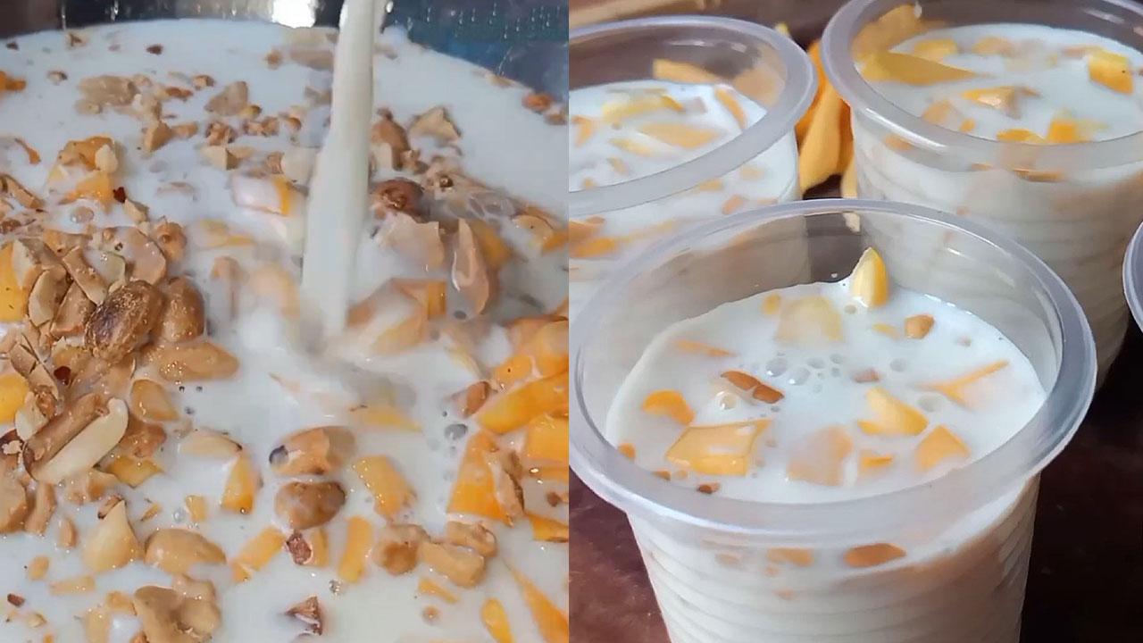 How to make jackfruit ice cream at home, delicious, cool, everyone will love it - 10