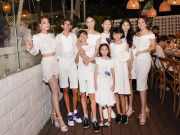 Làm mẹ - Con Hà Kiều Anh, Trương Ngọc Ánh, Bình Minh gặp mặt: Chiều cao nổi bật, toàn siêu phẩm chân dài!