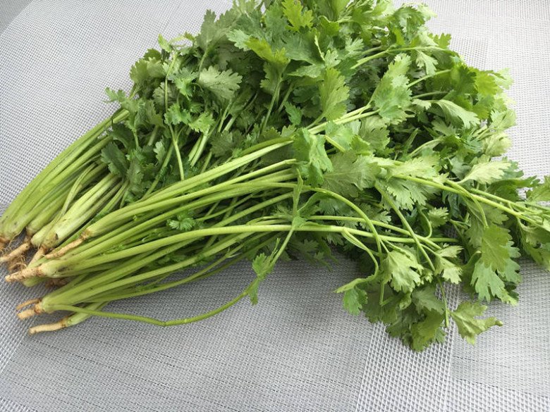 Buy coriander very quickly wither, do these 3 ways to still be delicious up to 3 months - 1