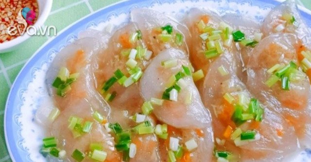 cách làm bánh bột lọc gói lá chuối