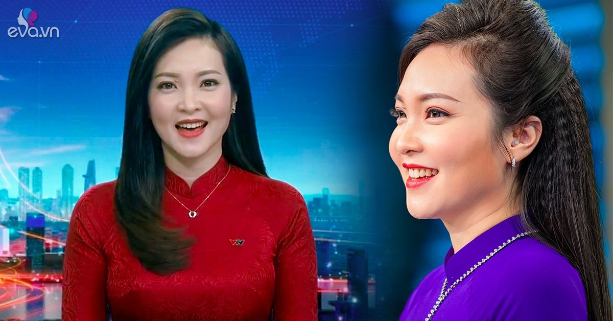 Following in the footsteps of MC Hoai Anh, Phuong Thao is a VTV beauty who makes a special impression with ao dai