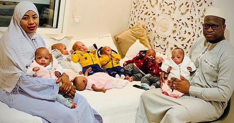 Mother gave birth to 9 babies once, a world record, 1 year old child is still in the hospital - 4