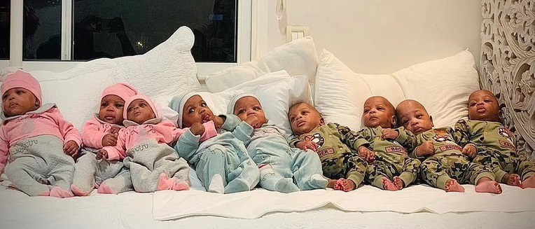 Mother gave birth to 9 babies once, a world record, 1 year old child is still in the hospital - 2