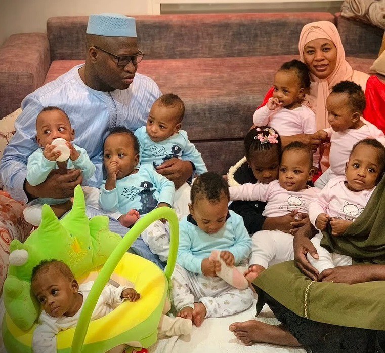 Mother gave birth to 9 babies once, a world record, 1-year-old child is still in the hospital - 5