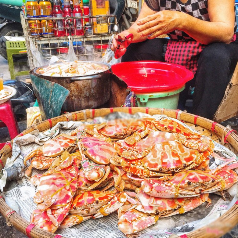 30 years old crab in Hanoi every gourmet knows, sold out 40kg of crabs - 4