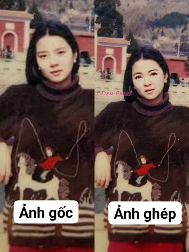 Toàn bộ hình ảnh trên của bà Phương Hằng là sản phẩm của photoshop.