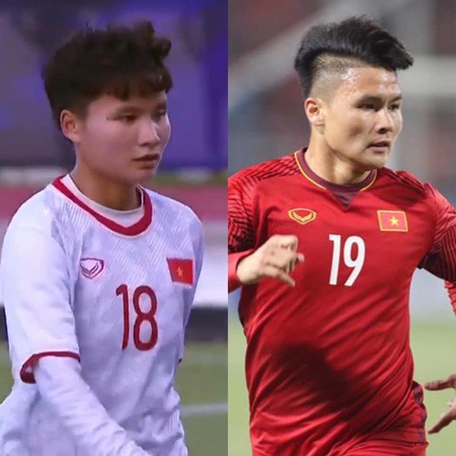 The female player who won the 31st Sea Games gold cup is likened to Quang Hai's sister, the angle looks more like - 4