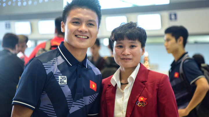 The female player who won the 31st Sea Games gold cup is likened to Quang Hai's sister, the angle looks more like - 10