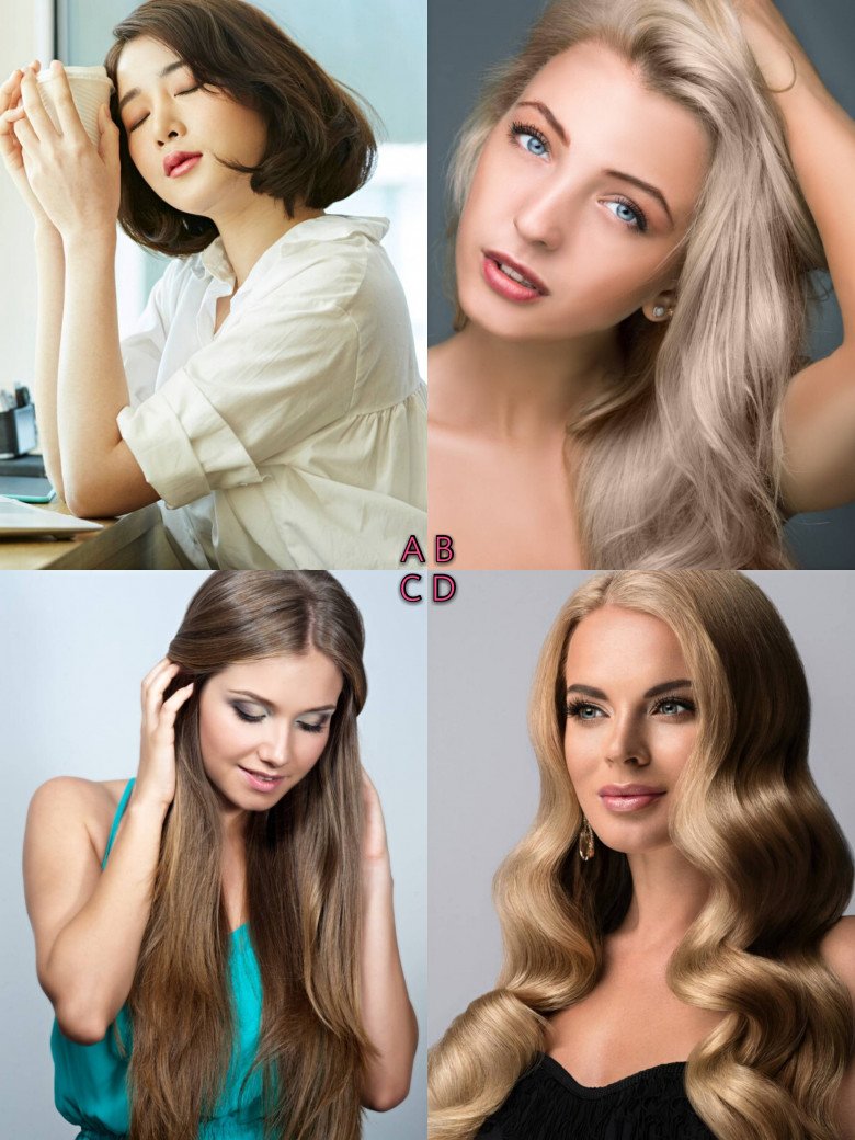 Psychological test: Which hairstyle do you like the most?  - first