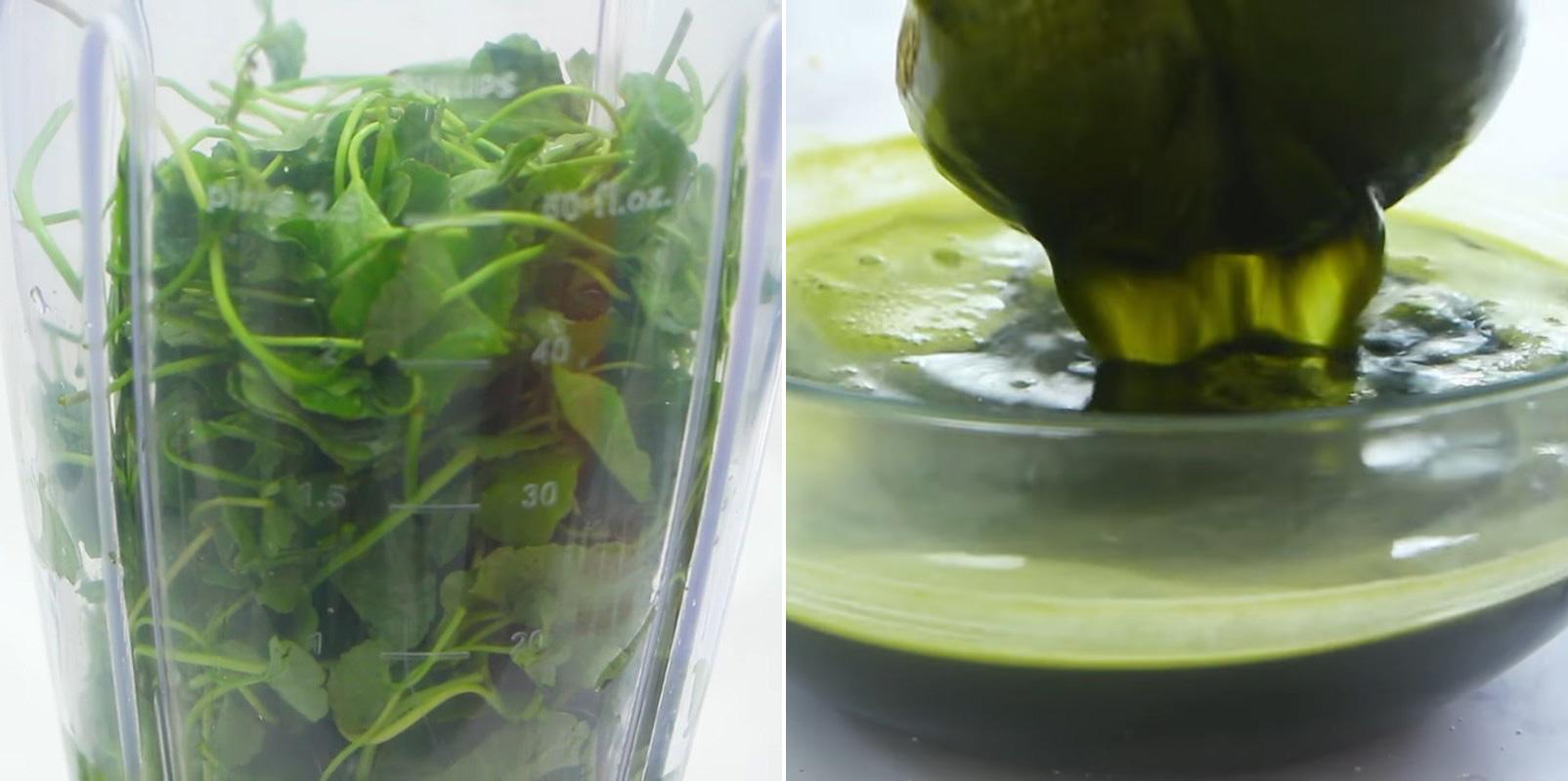 Cách làm sinh tố rau má đậu xanh thanh mát giải nhiệt cho mùa hè oi bức - 3